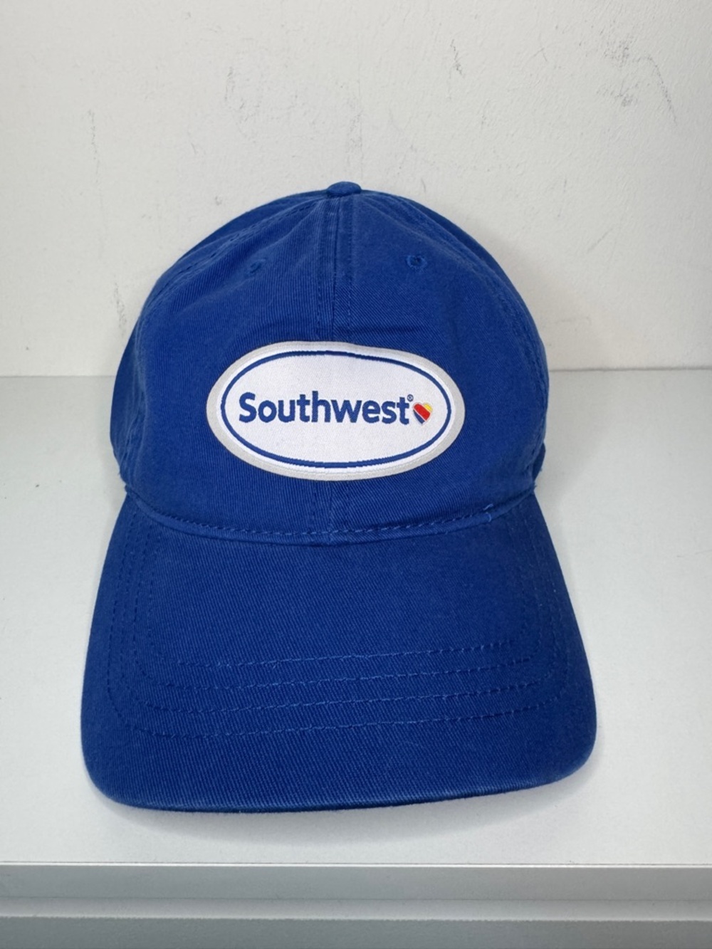 Southwest Airlines Blue Logo Hat NWT Adjustable Baseball Cap Travel